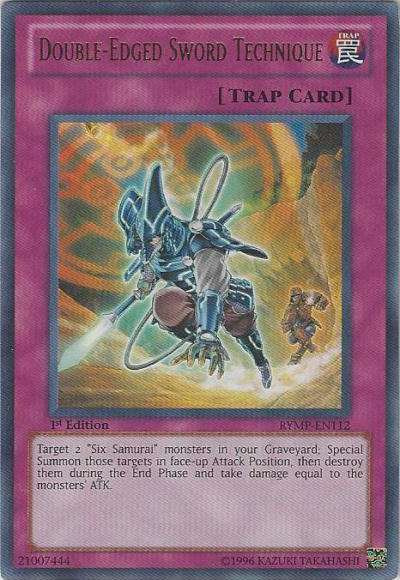 Double-Edged Sword Technique [RYMP-EN112] Ultra Rare | Chromatic Games