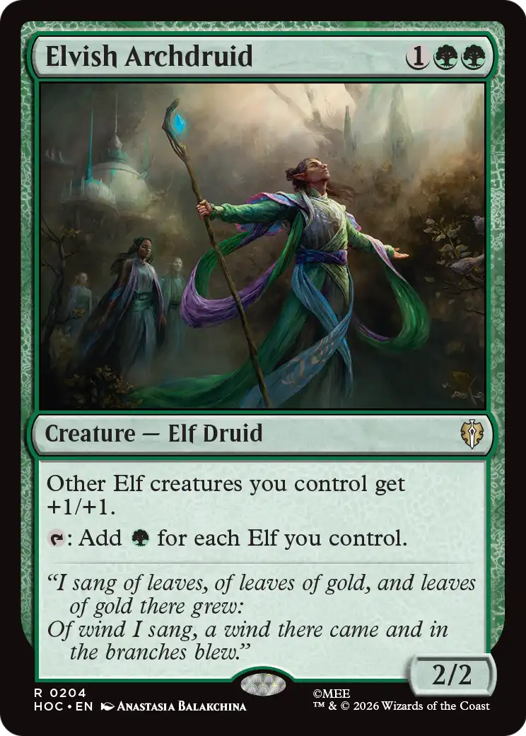 Elvish Archdruid [The Hobbit: Eternal-Legal] | Chromatic Games