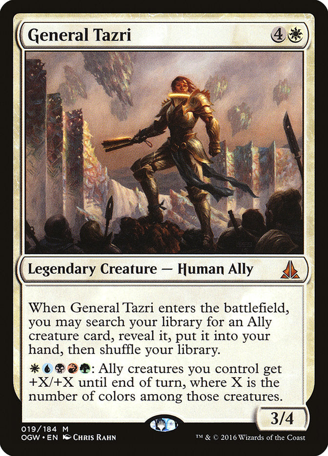 General Tazri 19/184 (Oath of the Gatewatch)  | Chromatic Games