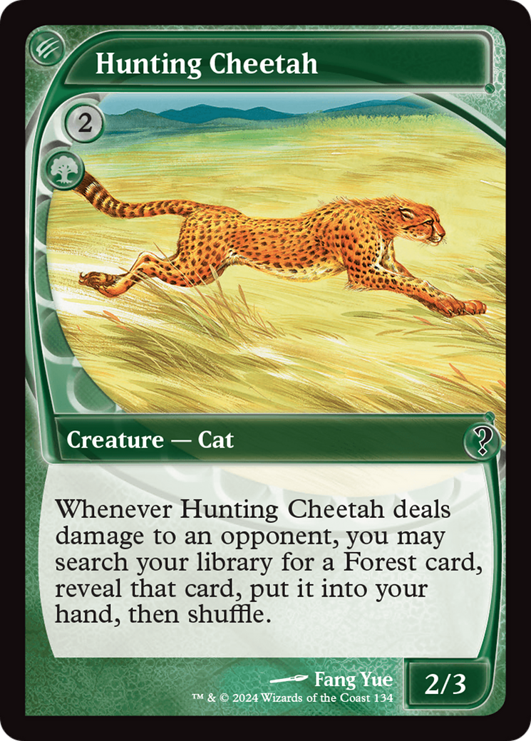 Hunting Cheetah (Future Sight) [Mystery Booster 2] | Chromatic Games