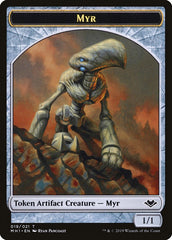 Soldier (004) // Myr (019) Double-Sided Token [Modern Horizons Tokens] | Chromatic Games