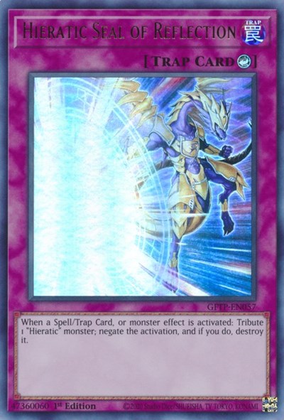 Hieratic Seal of Reflection [GFTP-EN057] Ultra Rare | Chromatic Games