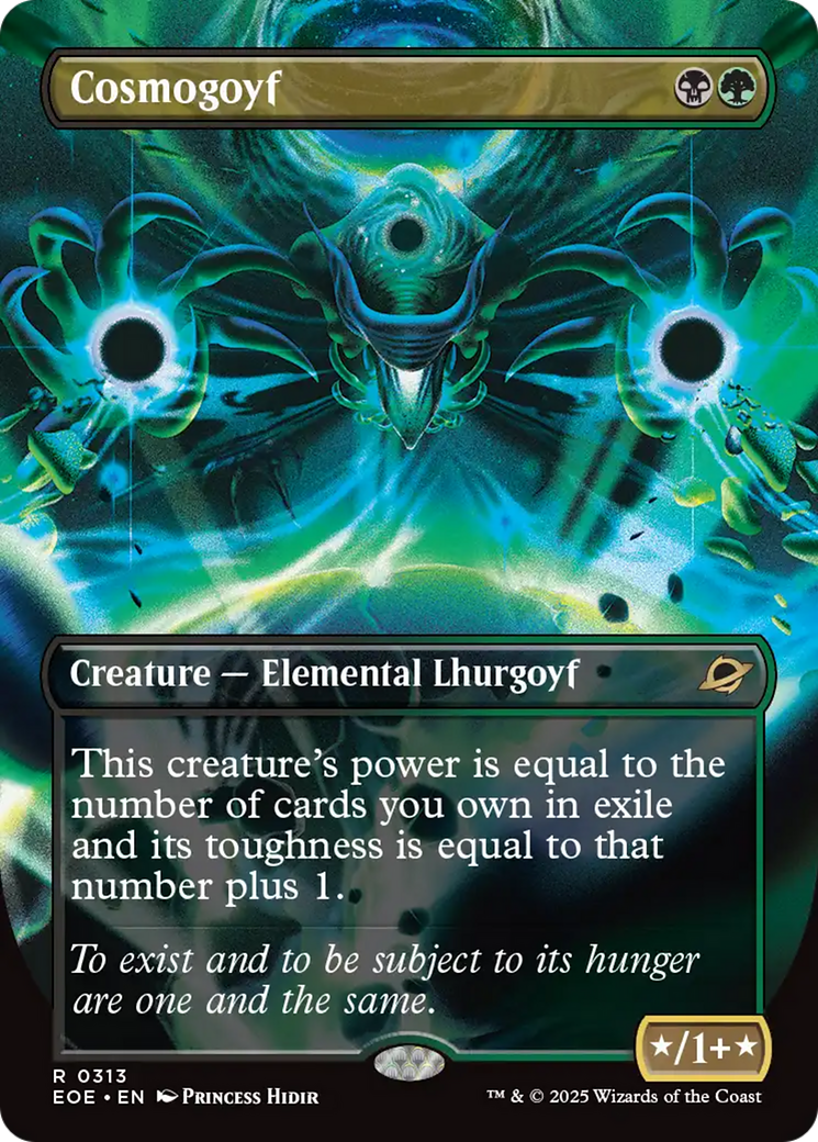 Cosmogoyf (Borderless) [Edge of Eternities] | Chromatic Games