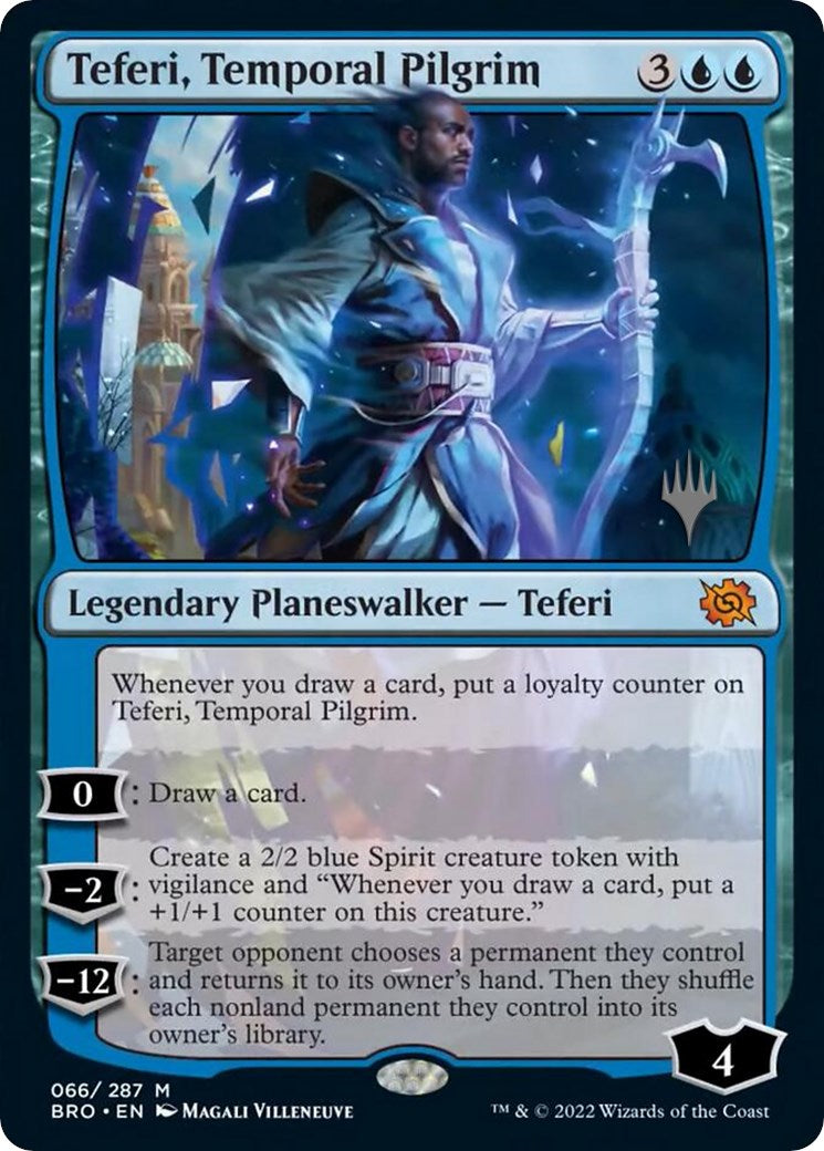 Teferi, Temporal Pilgrim (Promo Pack) [The Brothers' War Promos] | Chromatic Games