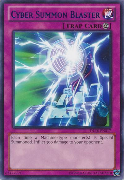Cyber Summon Blaster (Purple) [DL18-EN017] Rare | Chromatic Games