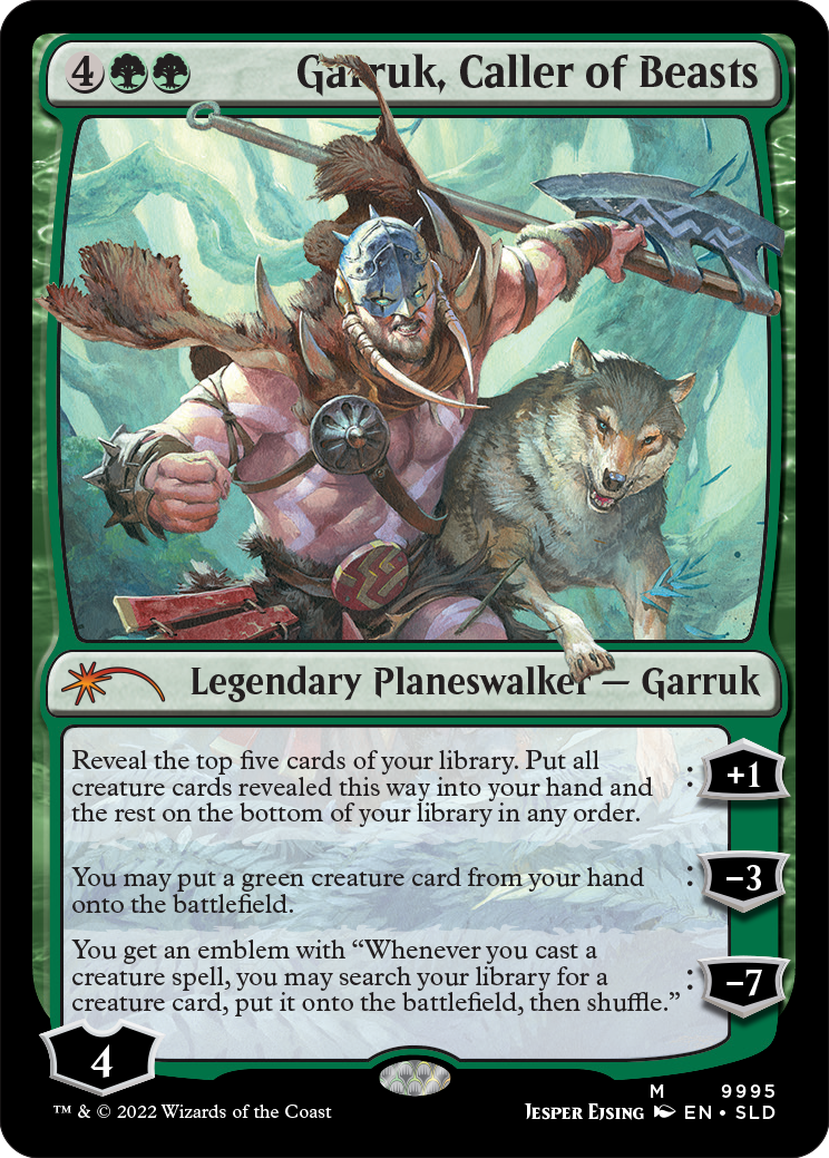 Garruk, Caller of Beasts [Secret Lair Drop Series] | Chromatic Games