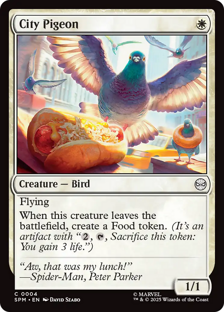 City Pigeon [Marvel's Spider-Man] | Chromatic Games