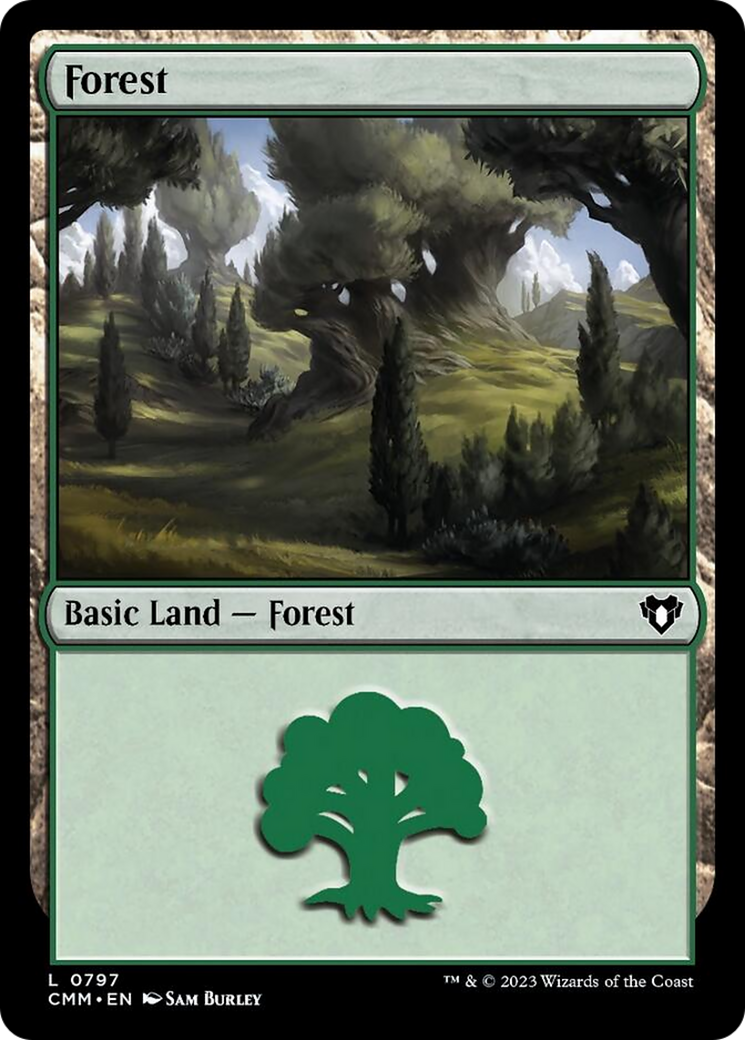 Forest (797) [Commander Masters] | Chromatic Games