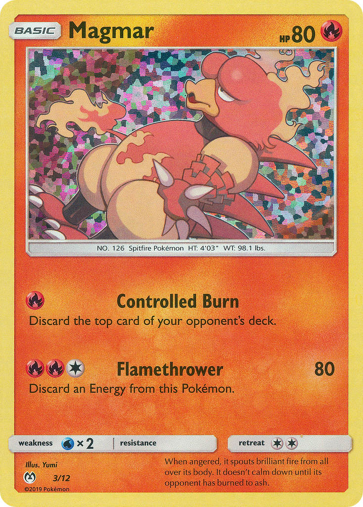 Magmar (3/12) [McDonald's Promos: 2019 Collection] | Chromatic Games