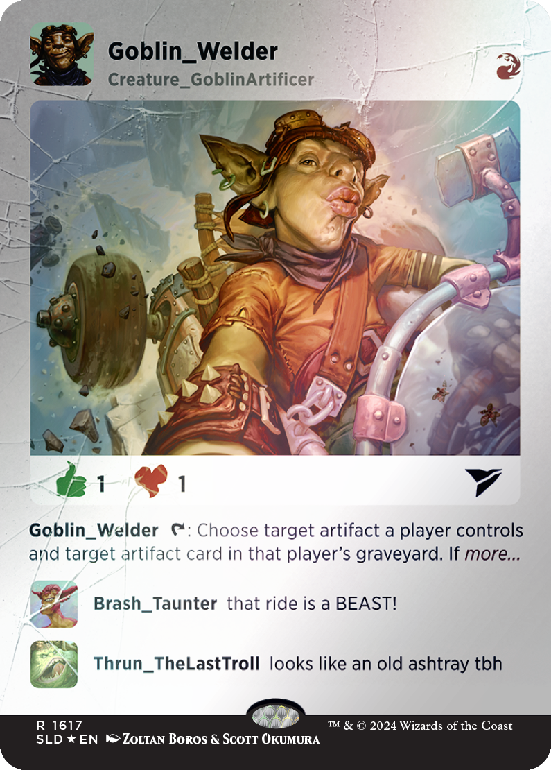 Goblin Welder (Rainbow Foil) [Secret Lair Drop Series] | Chromatic Games