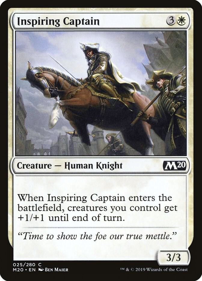 Inspiring Captain 25/280 (Core Set 2020)  | Chromatic Games