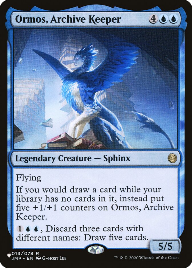 Ormos, Archive Keeper [The List] | Chromatic Games