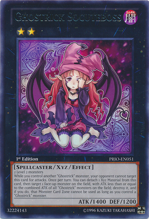Ghostrick Socuteboss [PRIO-EN051] Rare | Chromatic Games