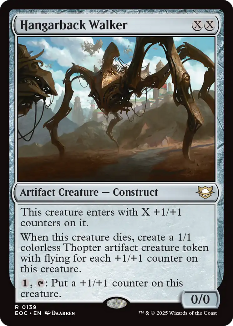 Hangarback Walker [Edge of Eternities Commander] | Chromatic Games