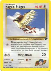 Koga's Pidgey (49/132) [Gym Challenge Unlimited] | Chromatic Games