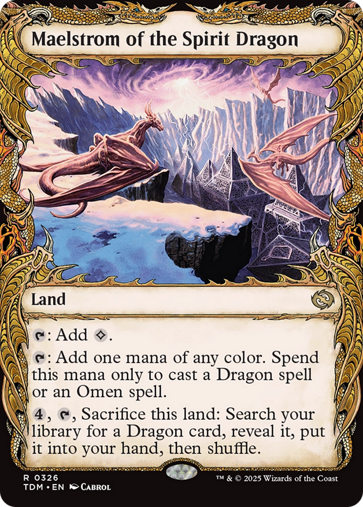 Maelstrom of the Spirit Dragon (Showcase) [Tarkir: Dragonstorm] | Chromatic Games