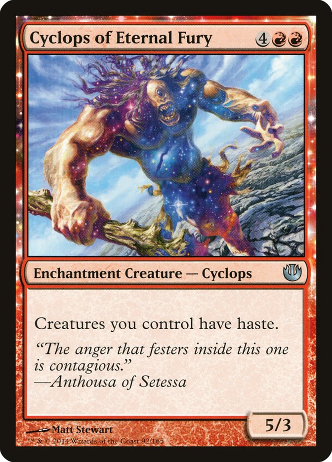 Cyclops of Eternal Fury 92/165 (Journey Into Nyx)  | Chromatic Games