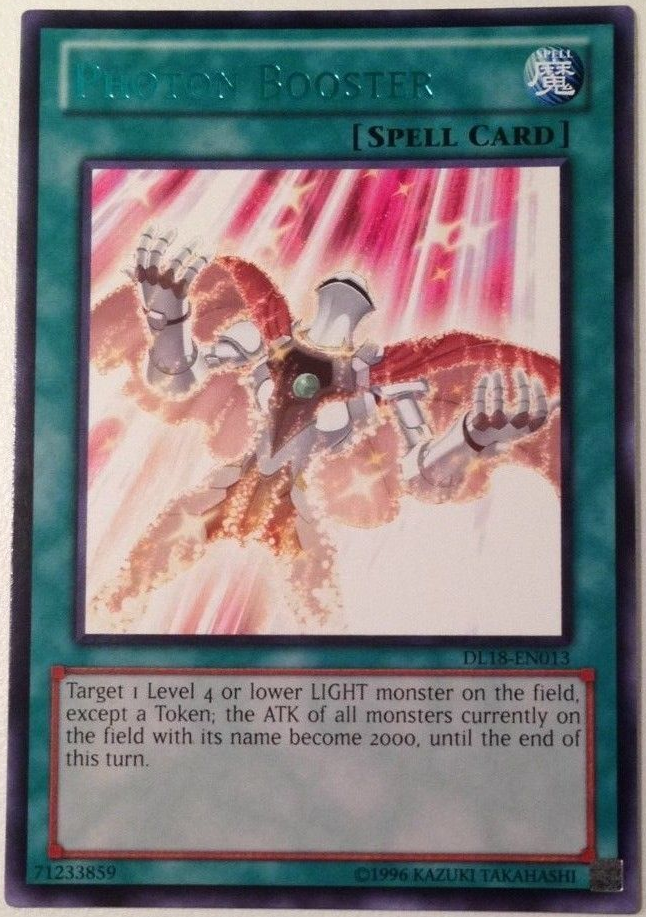 Photon Booster (Green) [DL18-EN013] Rare | Chromatic Games