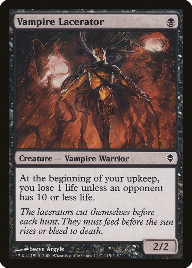 Vampire Lacerator 115 (Zendikar)  | Chromatic Games