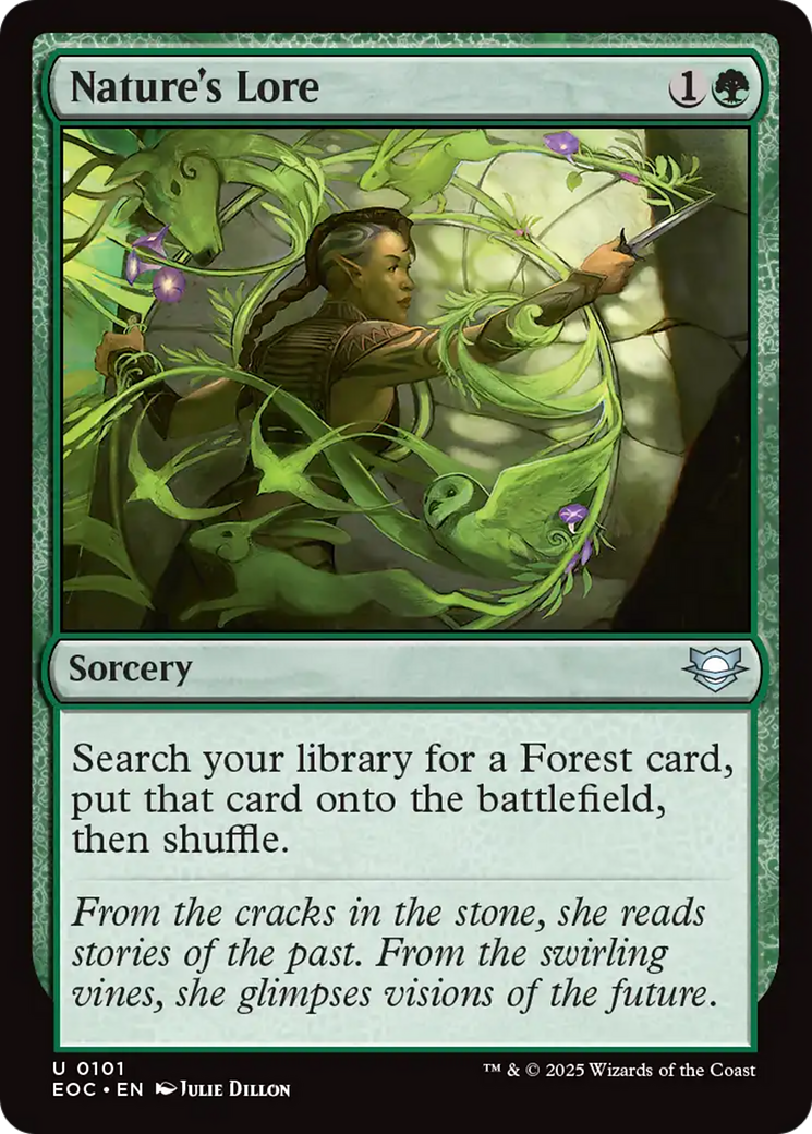 Nature's Lore [Edge of Eternities Commander] | Chromatic Games
