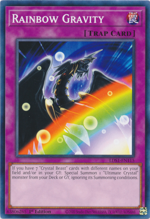 Rainbow Gravity [LDS1-EN115] Common | Chromatic Games
