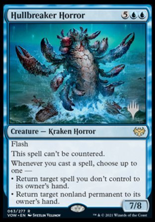 Hullbreaker Horror (Promo Pack) [Innistrad: Crimson Vow Promos] | Chromatic Games