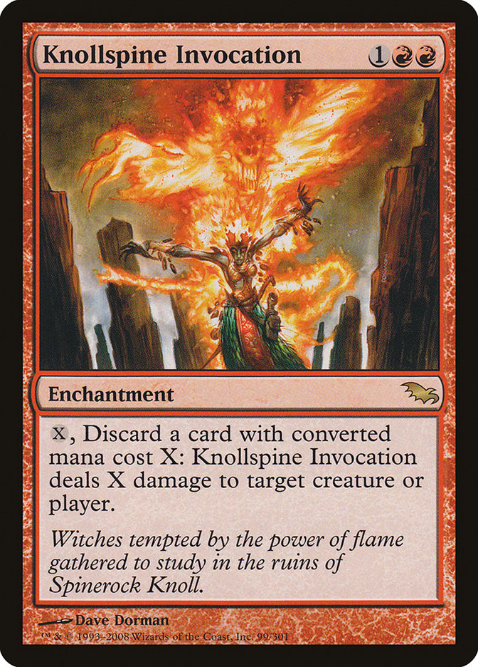 Knollspine Invocation 99/301 (Shadowmoor)  | Chromatic Games