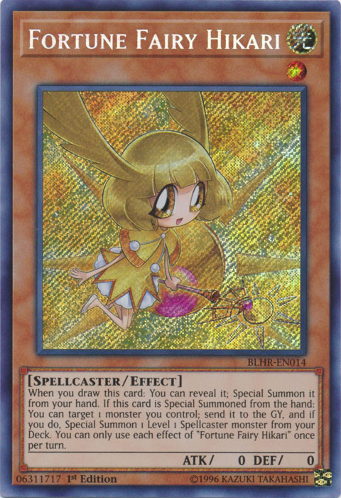 Fortune Fairy Hikari [BLHR-EN014] Secret Rare | Chromatic Games