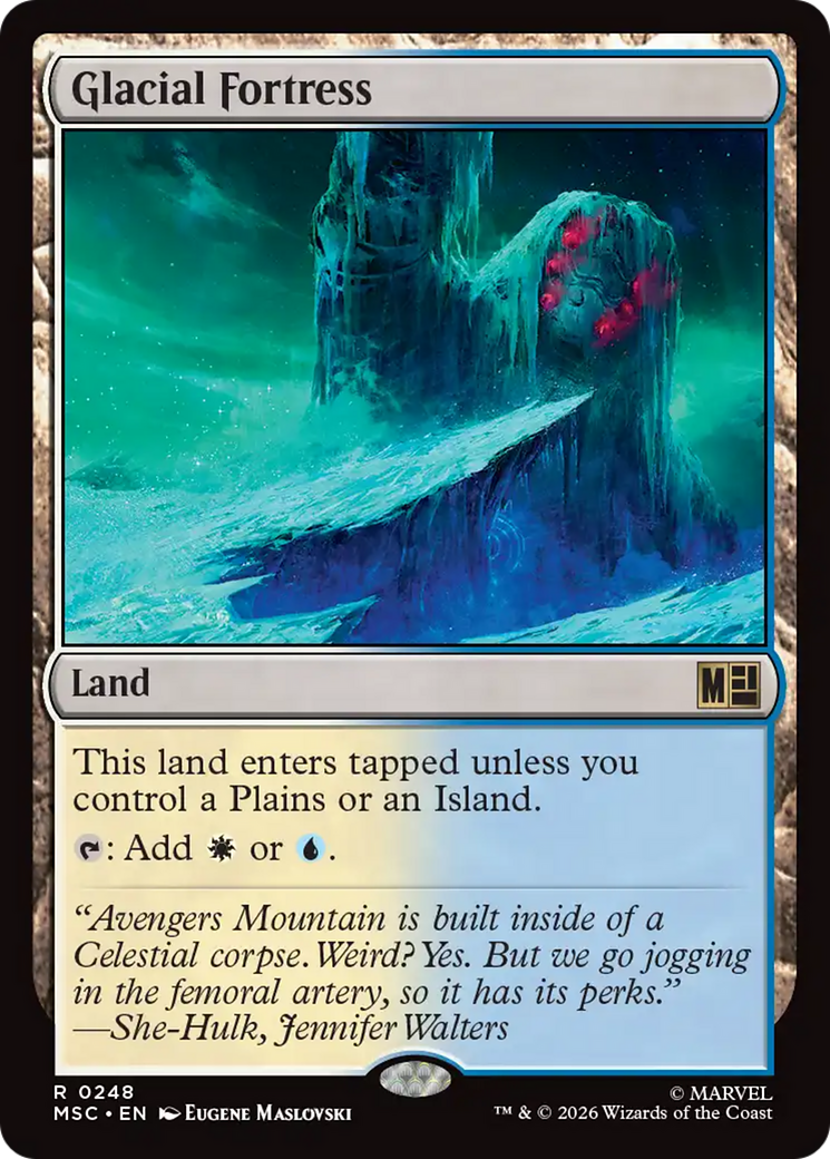 Glacial Fortress [Marvel Super Heroes Commander] | Chromatic Games