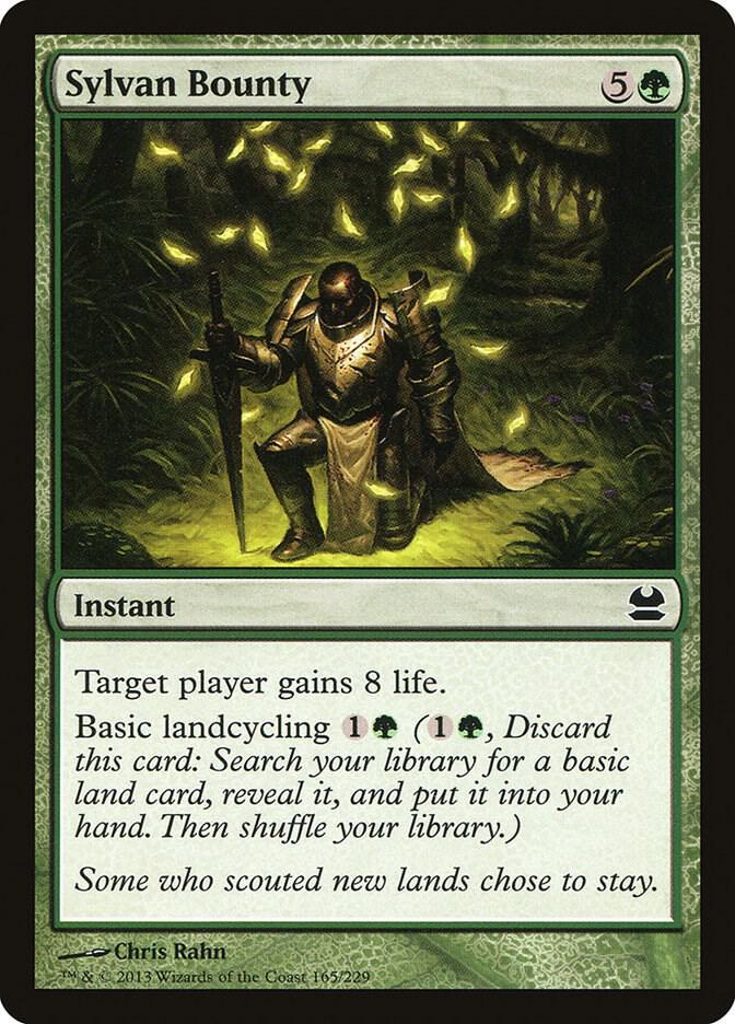 Sylvan Bounty 165/229 (Modern Masters)  | Chromatic Games