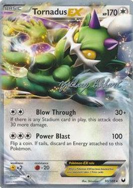 Tornadus EX (90/108) (CMT - Zachary Bokhari) [World Championships 2012] | Chromatic Games