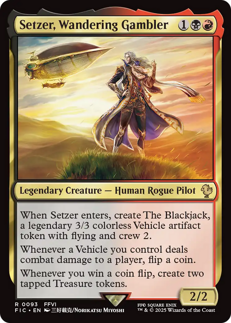 Setzer, Wandering Gambler [FINAL FANTASY Commander] | Chromatic Games