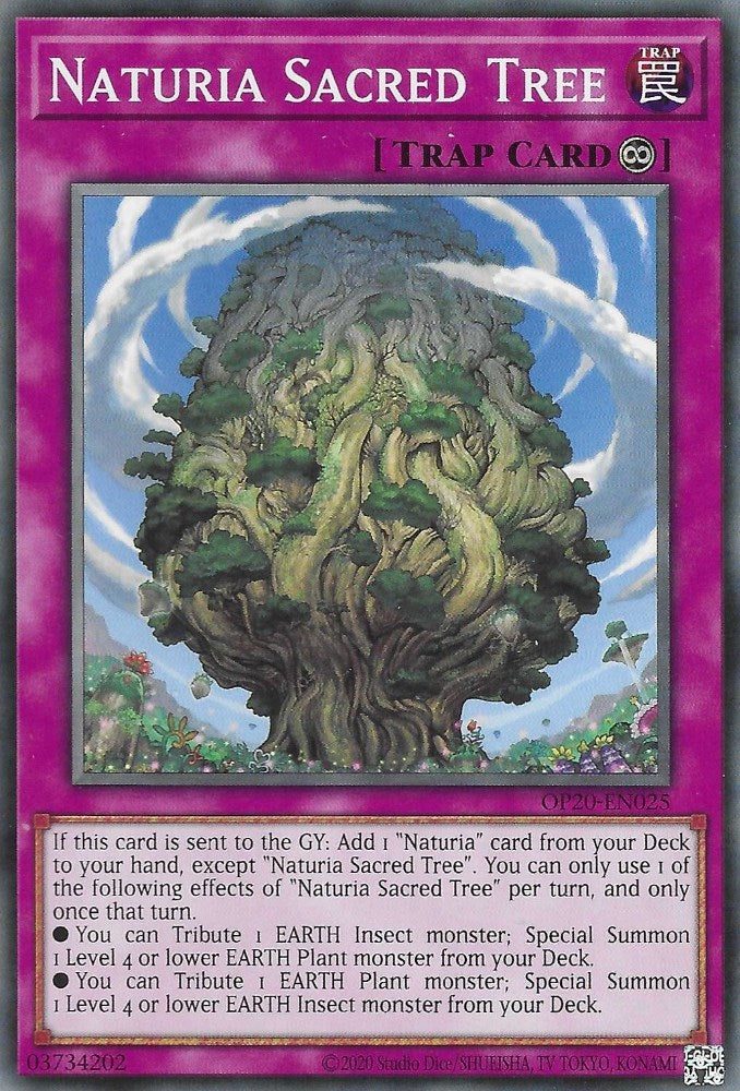 Naturia Sacred Tree [OP20-EN025] Common | Chromatic Games