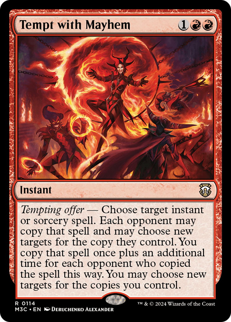 Tempt with Mayhem [Modern Horizons 3 Commander] | Chromatic Games
