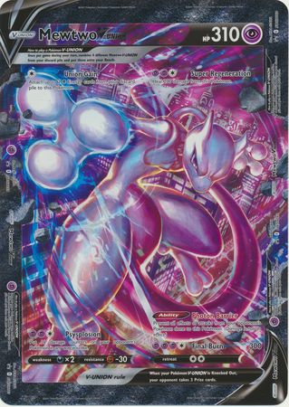 Mewtwo V-Union (Jumbo Card) [Sword & Shield: Black Star Promos] | Chromatic Games