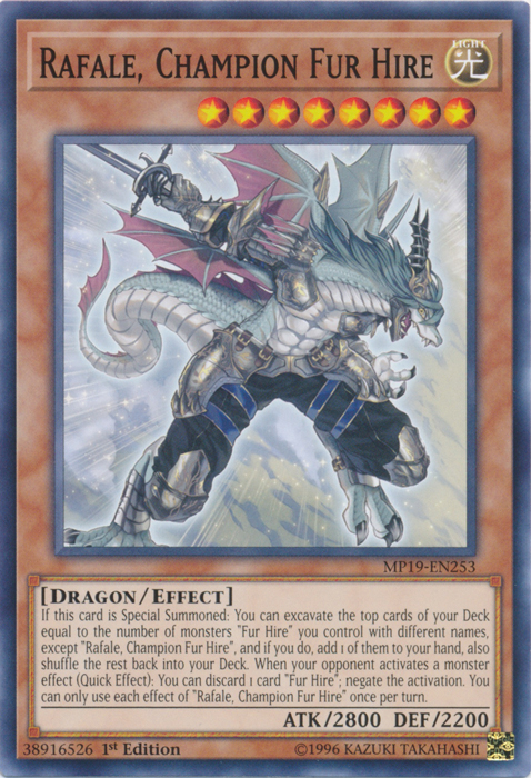 Rafale, Champion Fur Hire [MP19-EN253] Common | Chromatic Games