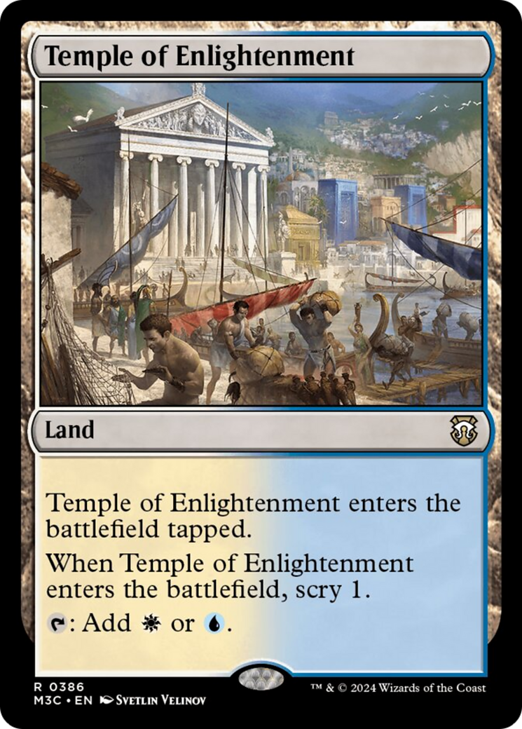 Temple of Enlightenment [Modern Horizons 3 Commander] | Chromatic Games