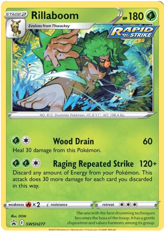 Rillaboom (SWSH277) [Sword & Shield: Black Star Promos] | Chromatic Games