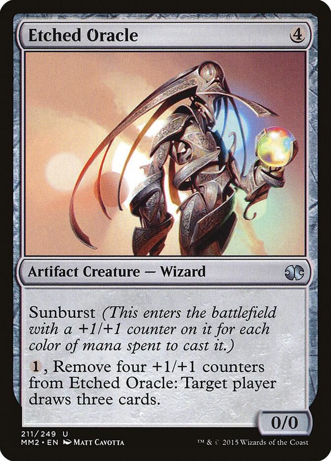Etched Oracle 211/249 (Modern Masters 2015)  | Chromatic Games