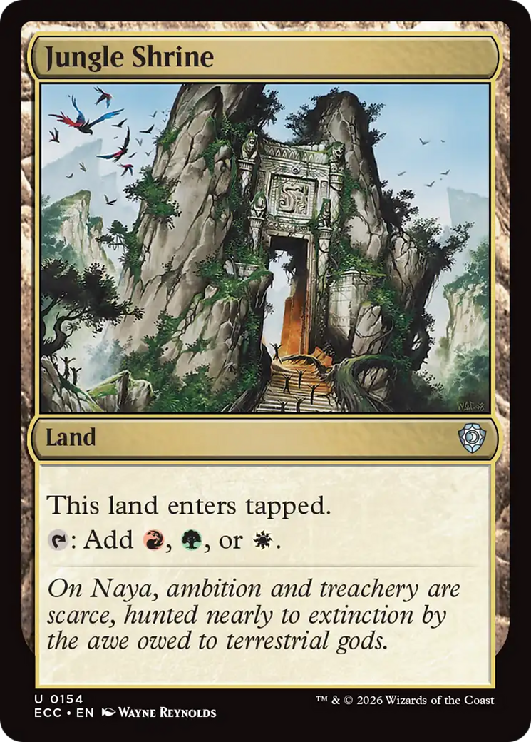 Jungle Shrine [Lorwyn Eclipsed Commander] | Chromatic Games