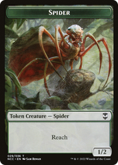Treasure // Spider Double-Sided Token [The List] | Chromatic Games