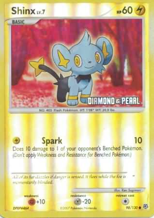 Shinx (98/130) [Burger King Promos: 2008 Collection] | Chromatic Games