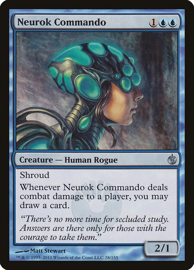 Neurok Commando 28/155 (Mirrodin Besieged)  | Chromatic Games
