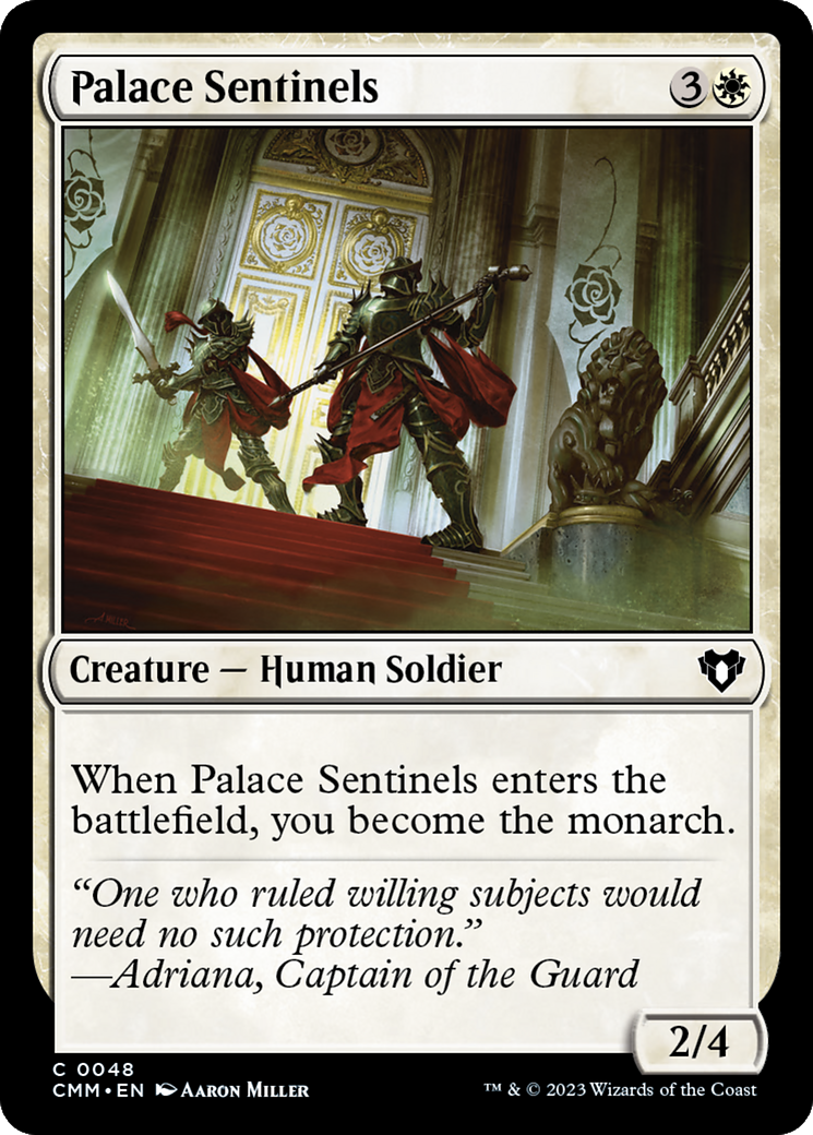 Palace Sentinels [Commander Masters] | Chromatic Games