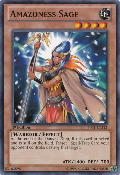 Amazoness Sage [BP01-EN212] Common | Chromatic Games