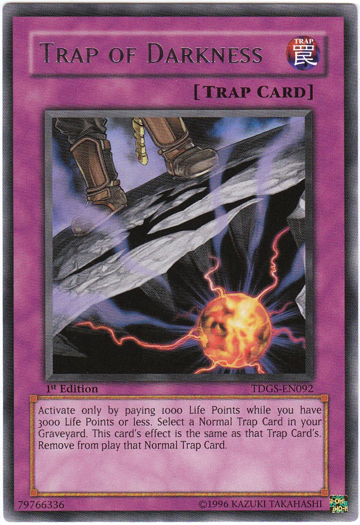 Trap of Darkness [TDGS-EN092] Rare | Chromatic Games
