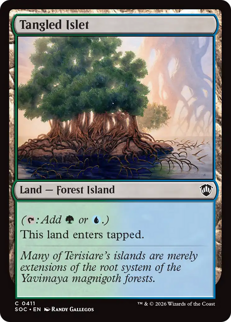 Tangled Islet [Secrets of Strixhaven Commander] | Chromatic Games