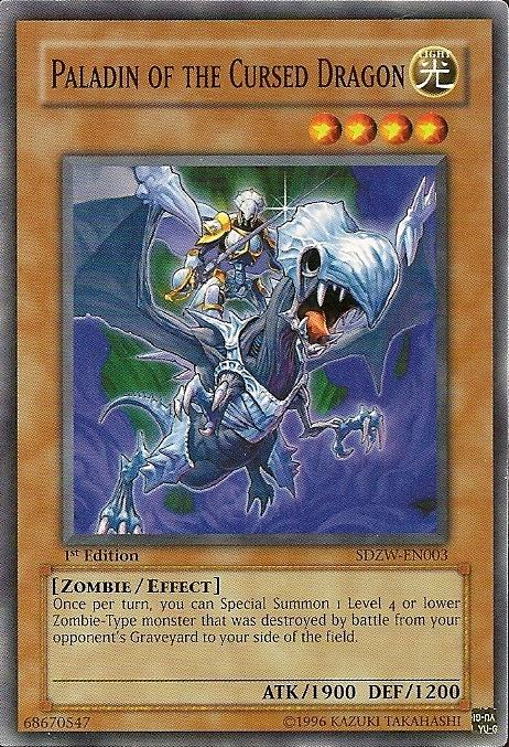 Paladin of the Cursed Dragon [SDZW-EN003] Common | Chromatic Games