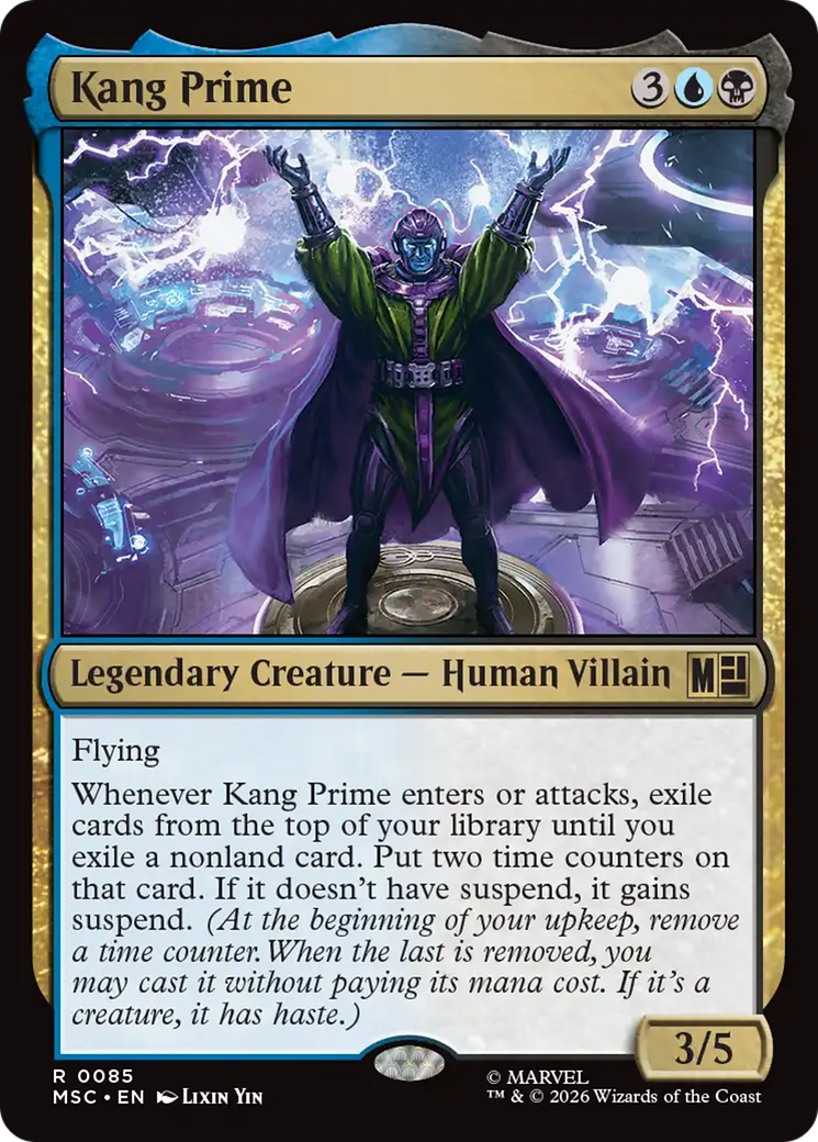 Kang Prime (Surge Foil) [Marvel Super Heroes Commander] | Chromatic Games