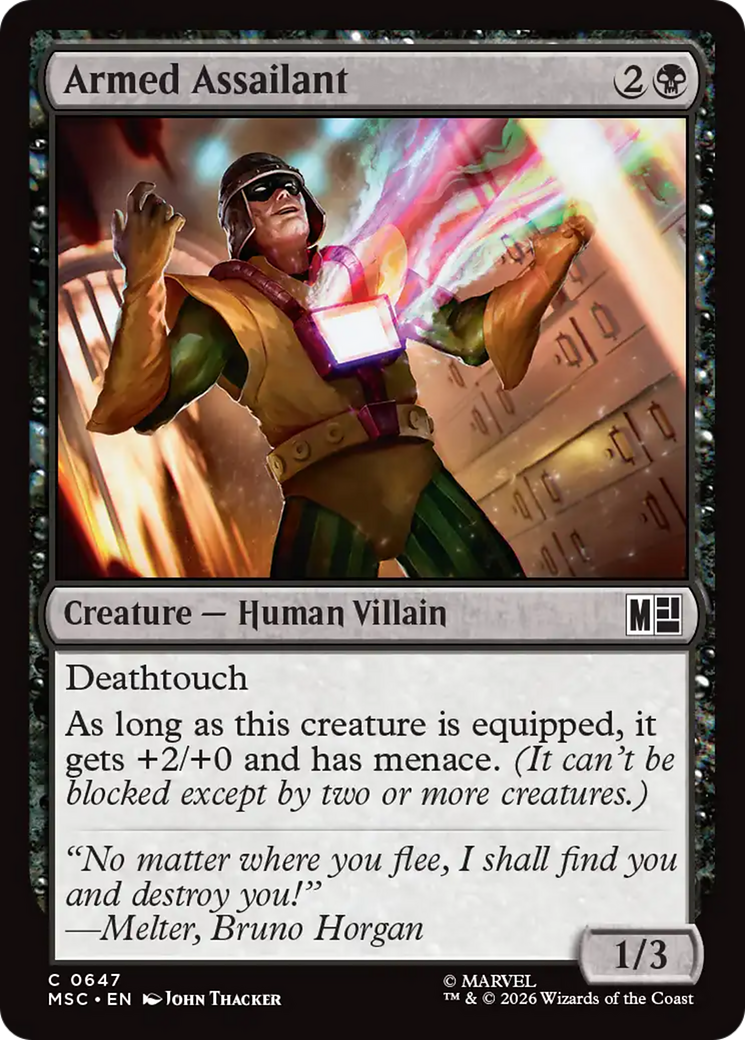 Armed Assailant [Marvel Super Heroes Commander] | Chromatic Games
